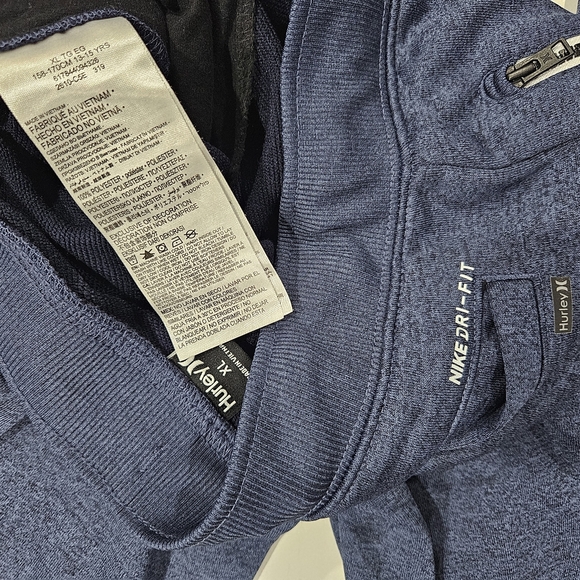 Hurley Blue Sweatpants Comfortable Joggers - Picture 5 of 6